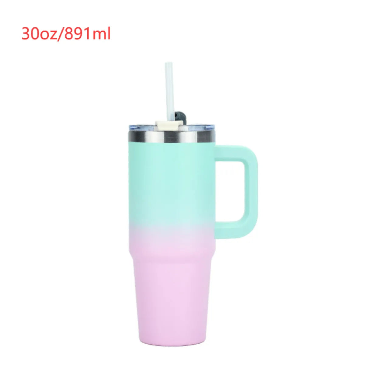 Stainless Steel Vacuum Insulated Tumbler with Lid and Straw